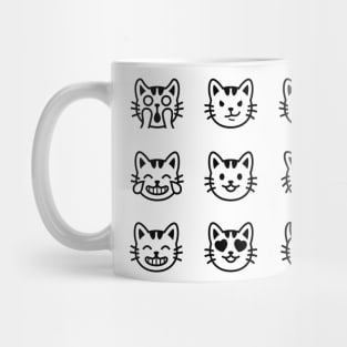 Cat Faces Mug